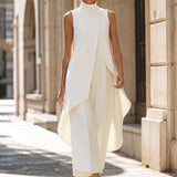 Everly - Elegantan širok dvodelni kostim