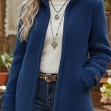 Judith | Udobna jakna sa stajaćim kragnom i punim zipom