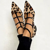 CIPRIANA | Cipele sa potpeticom i leopardskim trakama