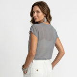Simona - Bluza s cvetnim uzorkom