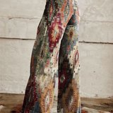 Jovanka | Retro Chevron Pantalone Elegantan i Moderan