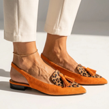 Svetlana - Špicasti Slingback Ravni