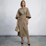 Lidija - Elegantna maxi haljina s remenom