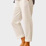 Letnje Pantalone od Lna i Pamuka
