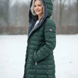 Dunja - Kaput s quilted dizajnom za zimu