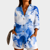 Lucette | Kust Aquarel Bries Bluzica