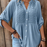 Ana – Bluza s V izrezom i gumbima