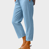 Letnje Pantalone od Lna i Pamuka