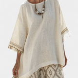 Ilaria — Elegantna majica i casual pantalone