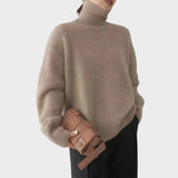 Milanka - Premium Tanka Pletena Majica s Ovratnikom
