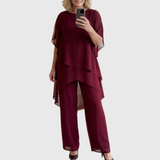 ELARA | Fluid Palazzo Set za Elegantnu Udobnost i Stil