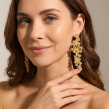 Maja - Cvetni naušnice