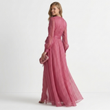 Mira - Duga Saten Skirt