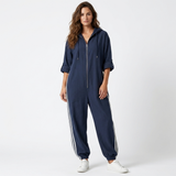 Jelena - Prugasta kombinezon, sportski stil