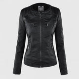 Danica - Kožna moto jakna s udobnošću i elegantnim dizajnom