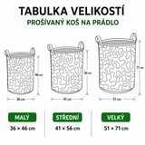 Mína – Koš na prádlo s kočkami