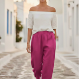 Đurđa - Lagane pantalone od lanenog pamuka