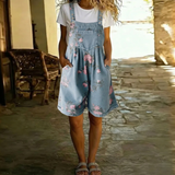 Rada | Vintage cvetni traper overall