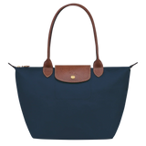 Longchamp - Srednja Le Pliage torba, mornarsko plava