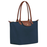 Longchamp - Srednja Le Pliage torba, mornarsko plava