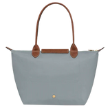 Longchamp - Srednja Le Pliage torba, Čelična
