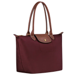 Longchamp - Srednja Le Pliage torba, burgundac