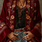 Lucija – vezeni kimono kardigan