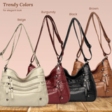 Rosalia’s Multi-Zip Carry | Shoulder Bag