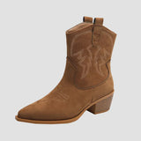 Stylish vezeni western čizmi