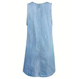 Isidora | Udobna denim haljina
