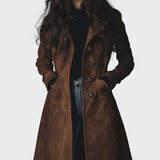 Milena - Suede kaput