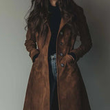 Milena - Suede kaput