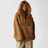 Rada – Topla Cvetna Fleece Jakna