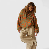Rada – Topla Cvetna Fleece Jakna
