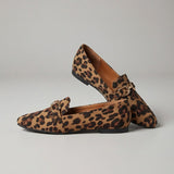 Moccasin Chiara — Leopard Suede