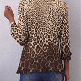 Jacqueline | Leopard Print Nabran Džak