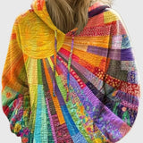 Nataša – Patchwork dukserica sa kapuljačom