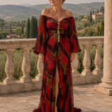 Suzana – duboki izrez maxi haljina