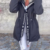 Kamila | Midi Parka sa Kapuljačom i Šniranjem
