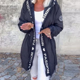 Kamila | Midi Parka sa Kapuljačom i Šniranjem