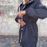 Kamila | Midi Parka sa Kapuljačom i Šniranjem