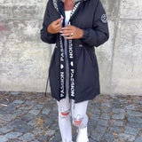 Kamila | Midi Parka sa Kapuljačom i Šniranjem