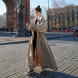 Lena | Oversized Dugi Kaput sa Dvostrukim Dugmetima