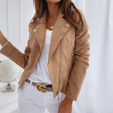Gabrielle | Skraćena Moto Zip-Up Jakna