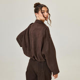 Louisa | Opuštena Oversized Bomber Jakna